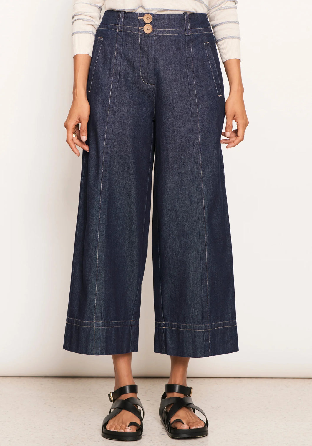 Raydel Dark Denim Pant by POL