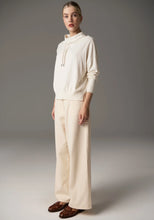 Load image into Gallery viewer, Beech Drawcord Knit in Ivory by Pol
