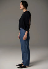 Load image into Gallery viewer, Bennet Drape Back Knit in Ink by Pol
