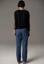 Load image into Gallery viewer, Bennet Drape Back Knit in Ink by Pol
