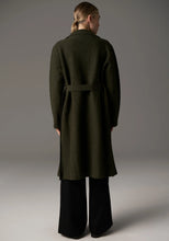 Load image into Gallery viewer, Ruben Boiled Merino Draped Coat by Pol
