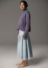Load image into Gallery viewer, Grove Turtleneck Knit in Denim by Pol
