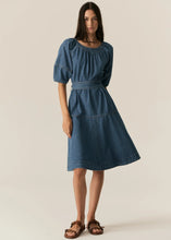 Load image into Gallery viewer, Carsen Dress in Light Denim by POL
