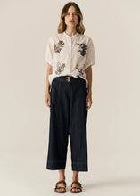 Load image into Gallery viewer, Carsen Crop Pant in Dark Denim by POL
