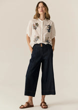 Load image into Gallery viewer, Carsen Crop Pant in Dark Denim by POL

