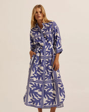 Load image into Gallery viewer, Pinpoint Dress in Frond Wave by Zoe Kratzmann
