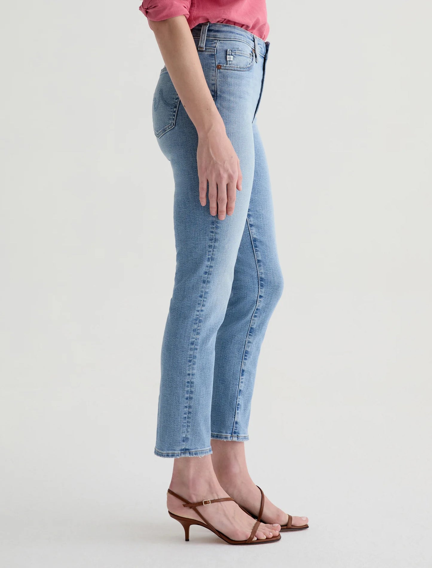 Mari Crop Jean by AG in Marina Blue