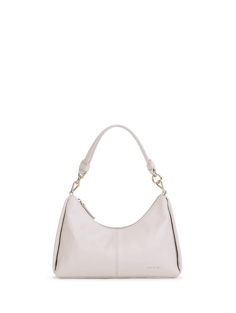 Rejina Bag by Nat & Nin in White Clay