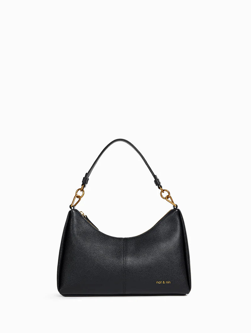 Rejina Bag by Nat & Nin in Black Grain