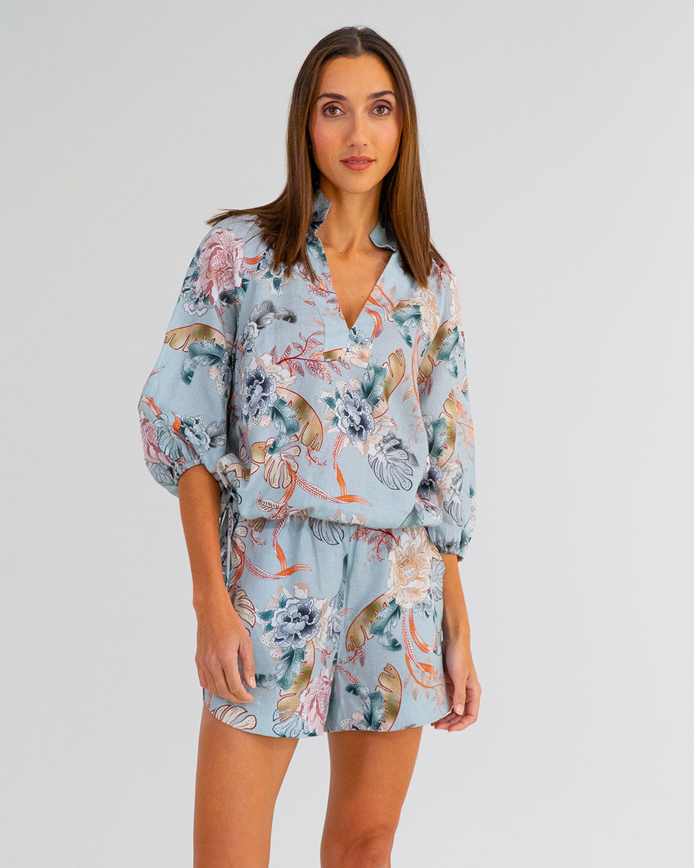 Roxy Top in Oriental Floral by Arlington Milne