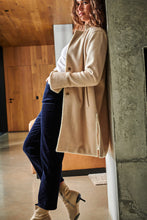 Load image into Gallery viewer, Rye Blanket Stitch Coat in Oatmeal by Kireina
