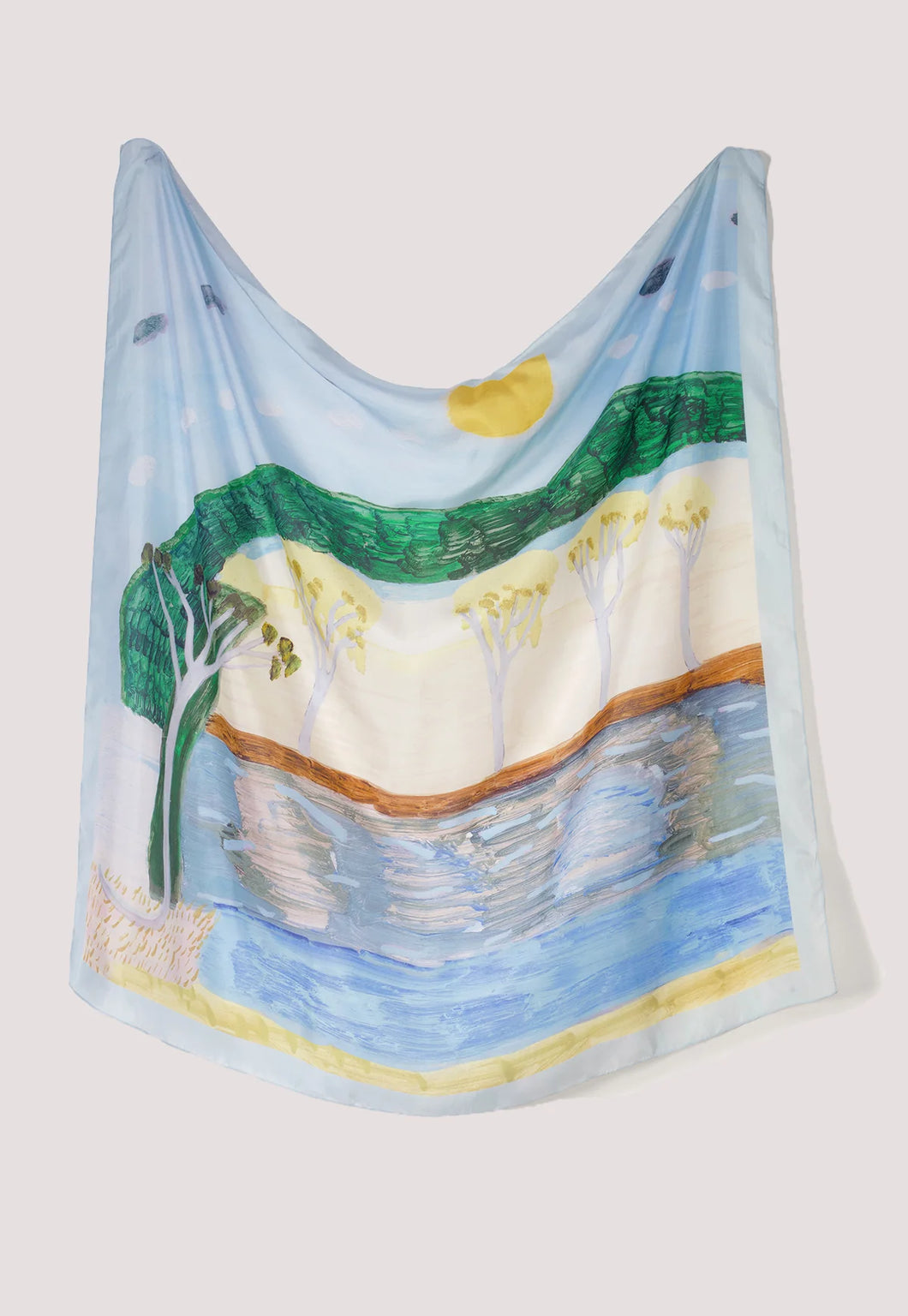 Silk Square Scarf in Glenrock by Nancybird