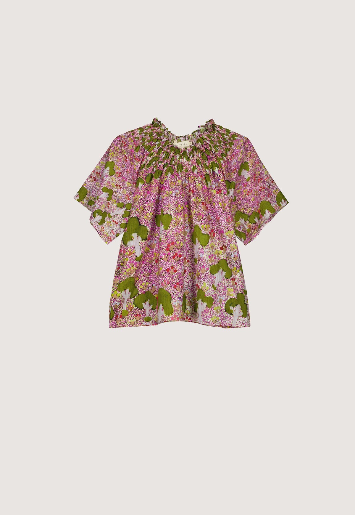 Meadows Frill Neck Top by Nancybird