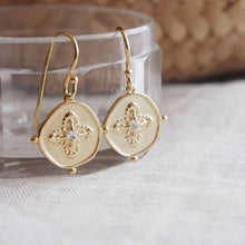 Load image into Gallery viewer, Sahara Small Earrings in Gold by Murkani
