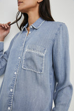 Load image into Gallery viewer, Saya Shirt in Cloud Wash by Rails

