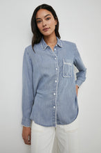 Load image into Gallery viewer, Saya Shirt in Cloud Wash by Rails
