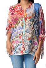 Load image into Gallery viewer, Tango Seline Button Down Top By Johnny Was
