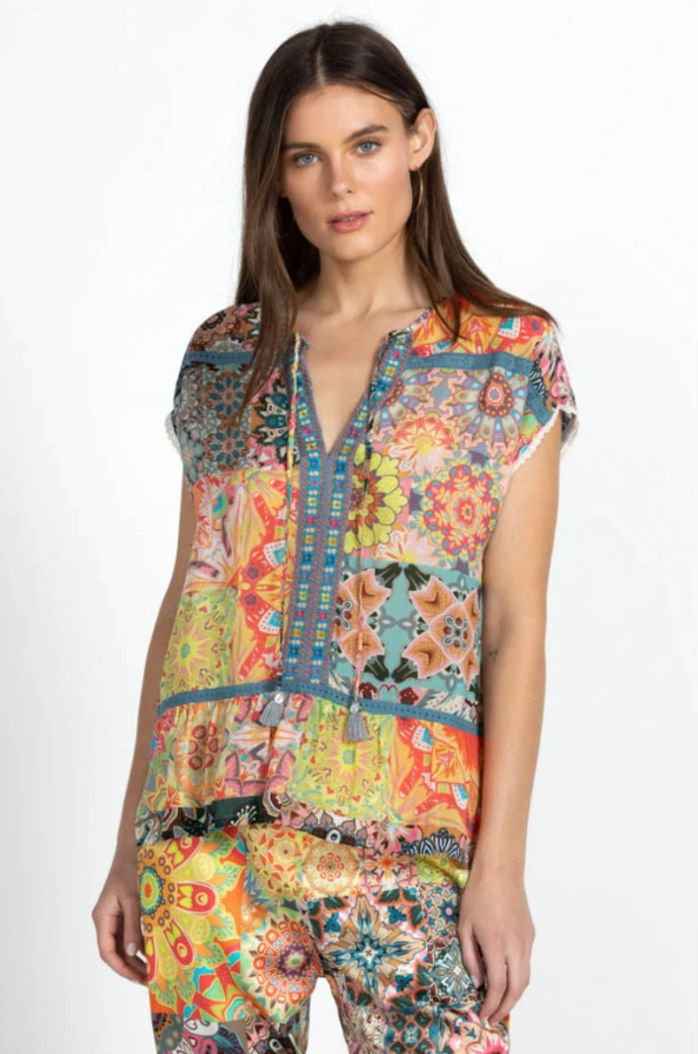 Paise Blouse in Kaledia by Johnny Was