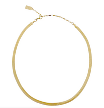 Load image into Gallery viewer, Dylan Herringbone Chain in Gold by Misuzi
