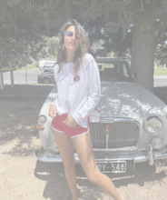 Load image into Gallery viewer, Sag Harbour in Sweatshirt in White by Sophie Moran
