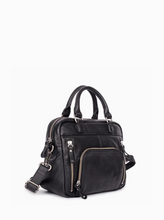 Load image into Gallery viewer, Mini Macy Bag in Noir by Nat &amp; Nin
