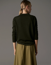 Load image into Gallery viewer, Bennet Lurex Polo Knit in Khaki by Pol
