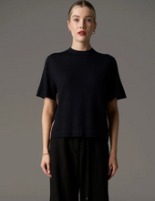 Load image into Gallery viewer, Bennet Knit Tee in Ink by Pol
