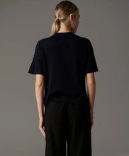 Load image into Gallery viewer, Bennet Knit Tee in Ink by Pol
