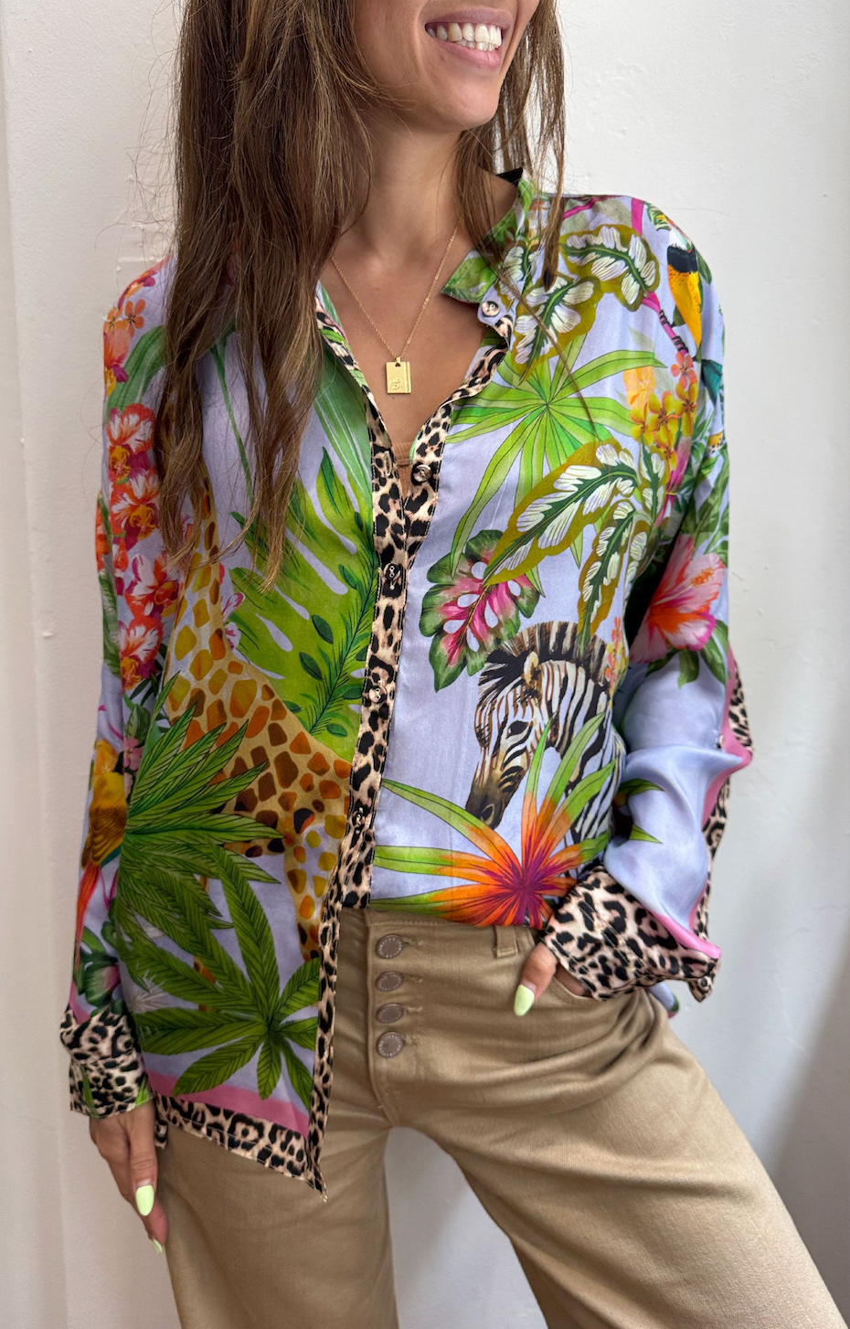 Audrey Blouse in Bellina by Johnny Was