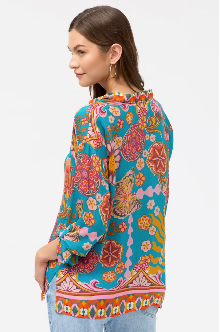 Audrey Blouse in Endora by Johnny Was