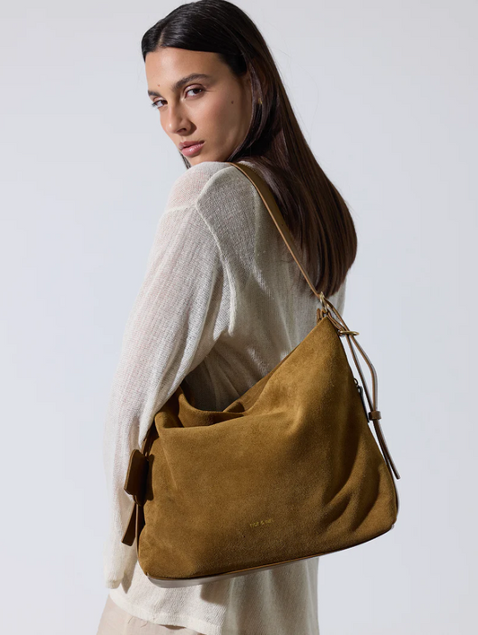 Moreen Shoulder Bag in Tobacco by Nat & Nin