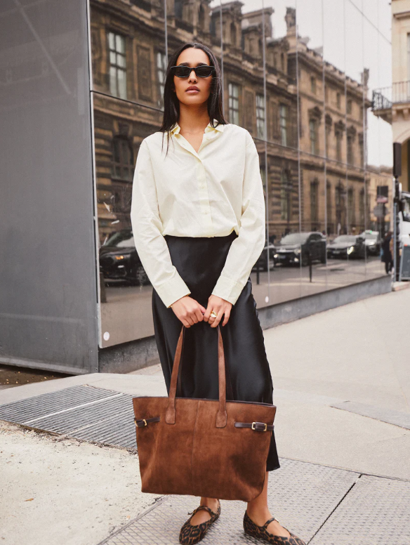 Marceau Bag by Nat & Nin in Ebony