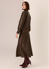Load image into Gallery viewer, Hugo Zip Crop in Jacket in Choc by POL
