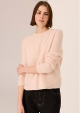 Load image into Gallery viewer, Zane Baby Sequin Knit Top in Blush by POL
