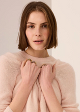 Load image into Gallery viewer, Zane Baby Sequin Knit Top in Blush by POL
