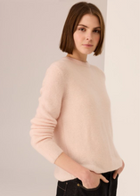 Load image into Gallery viewer, Zane Baby Sequin Knit Top in Blush by POL

