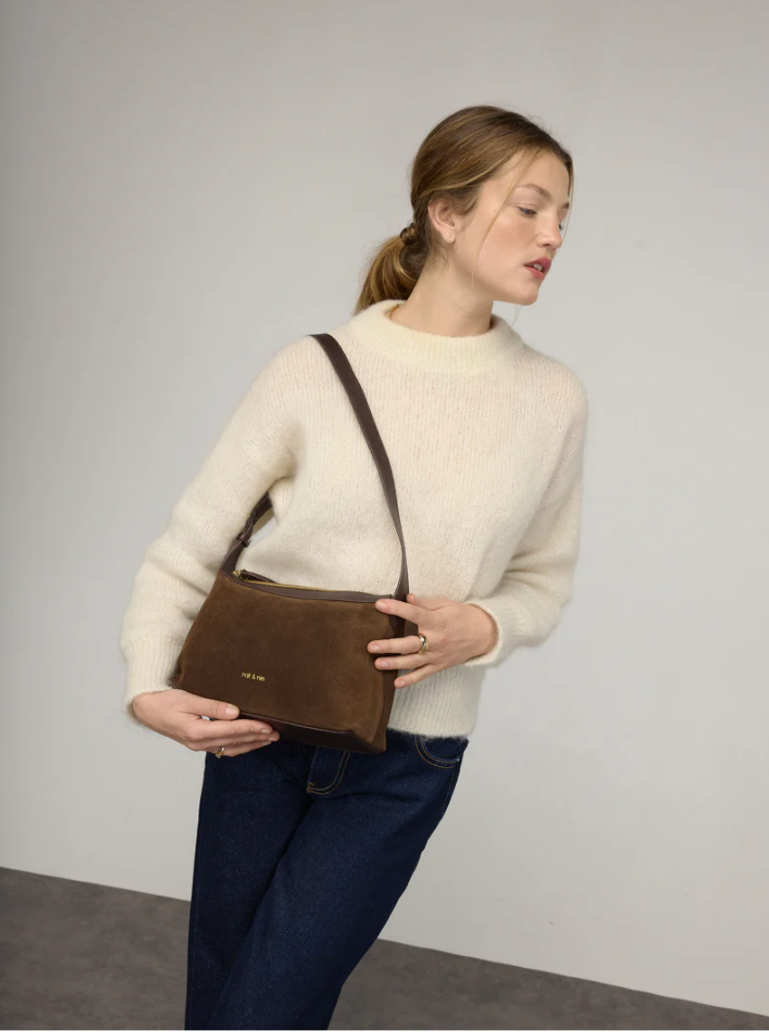 Bowie Bag in Ebony by Nat & Nin