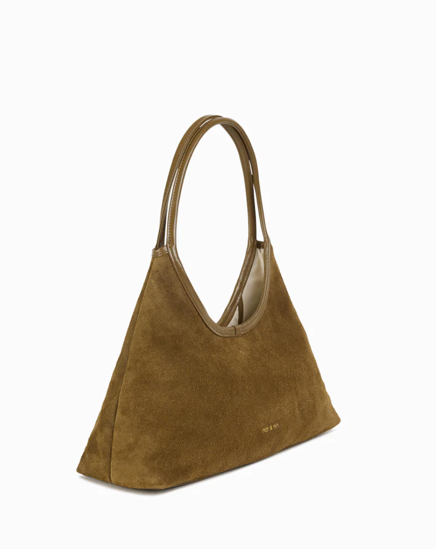Milo Hobo Bag in Tobacco by Nat & Nin