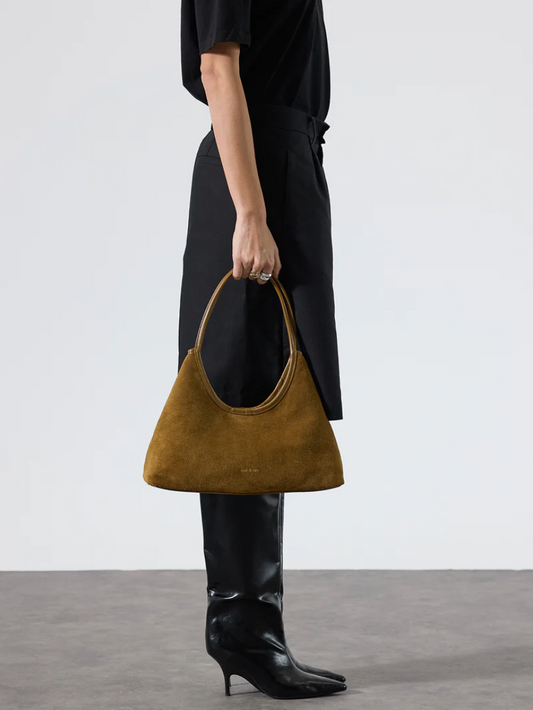 Milo Hobo Bag in Tobacco by Nat & Nin