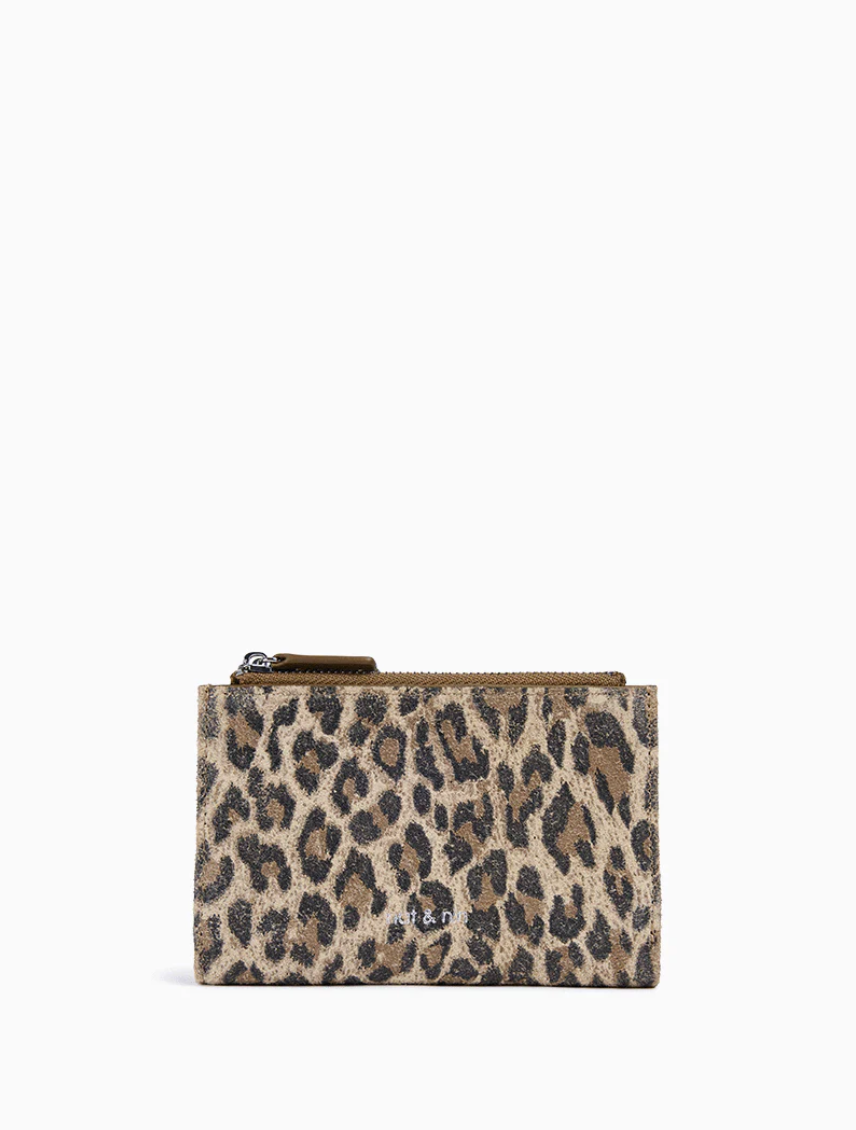 Sandy Wallet in Leopard by Nat & Nin