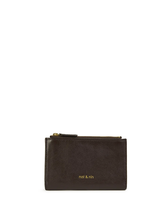 Sandy Wallet in Ebony by Nat & Nin
