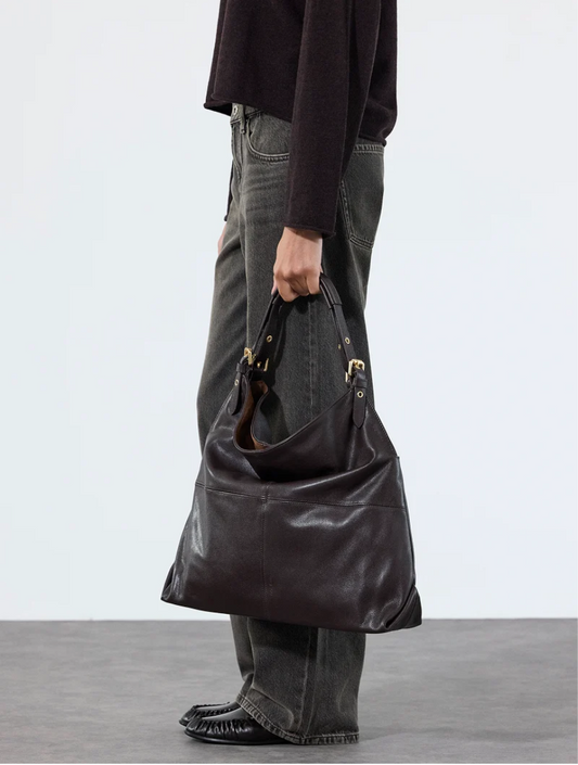 Athena Bag in Ebony by Nat & Nin