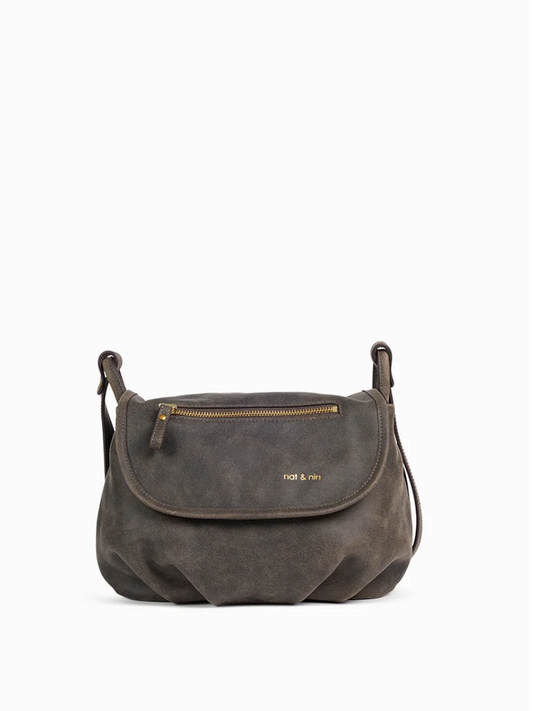 Jen Bag in Vintage Brown by Nat & Nin
