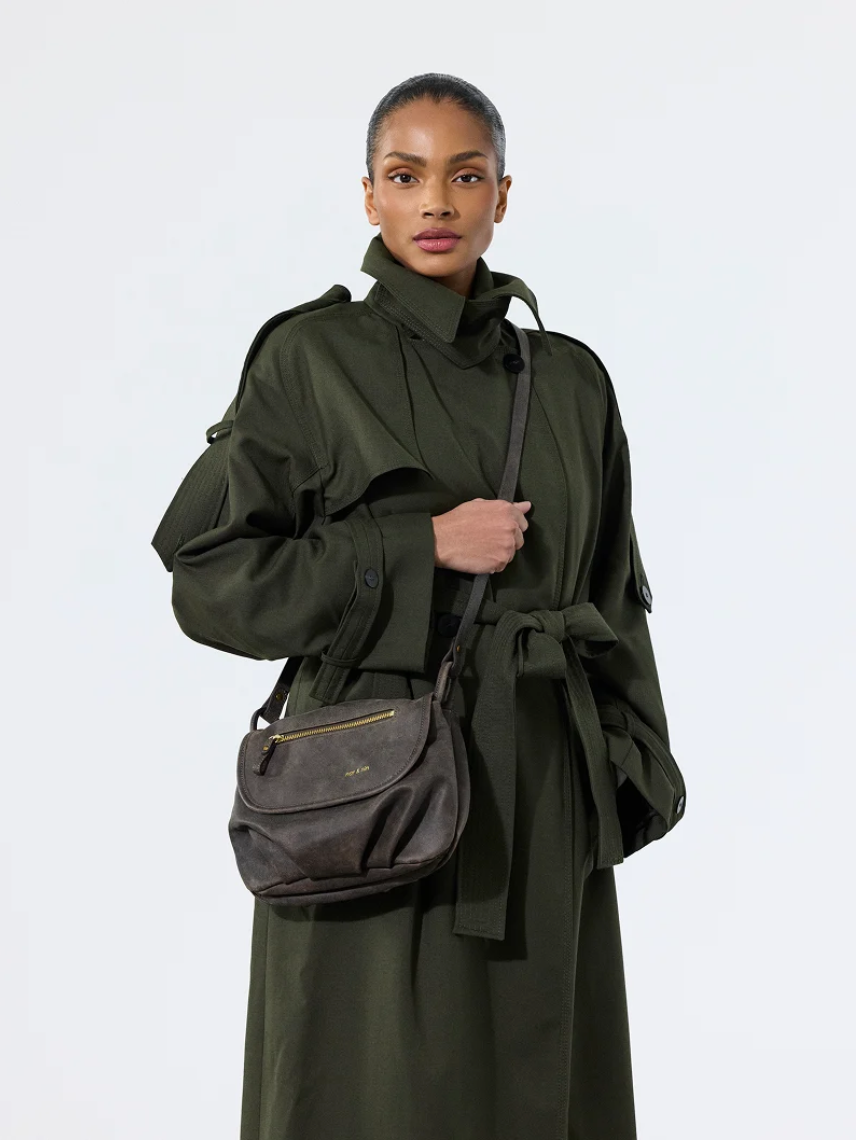 Jen Bag in Vintage Brown by Nat & Nin