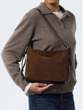 Load image into Gallery viewer, Mini Moreen Shoulder Bag in Ebony by Nat &amp; Nin
