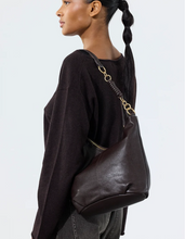 Load image into Gallery viewer, Sora Bag in Ebony Smooth Leather by Nat &amp; Nin
