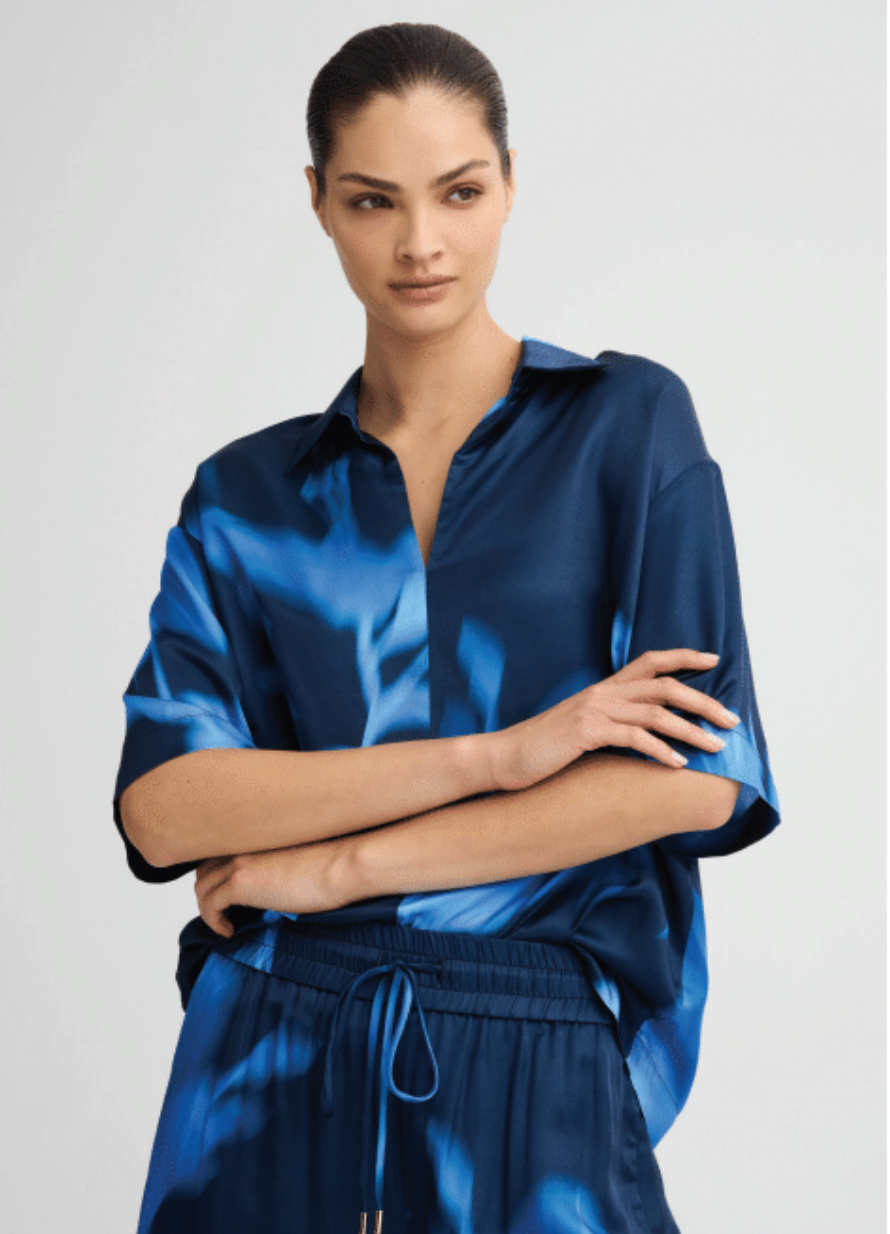 Xander Print Short Sleeve Shirt by Morrison