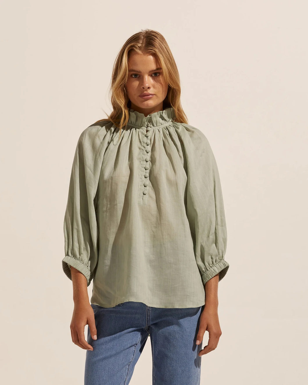 Siesta Top in Laurel by Zoe Kratzman