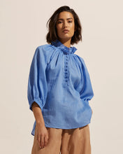 Load image into Gallery viewer, Siesta Top in Azure by Zoe Kratzman

