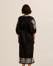 Load image into Gallery viewer, Sundial Dress in Black by Zoe Kratzman
